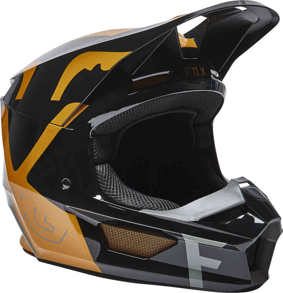 Fox V1 Skew Motocross Helm