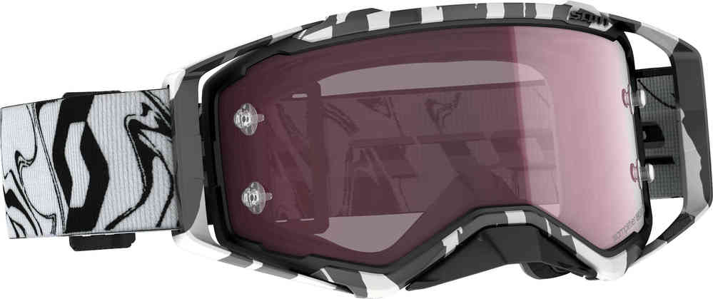 Scott Prospect Amplifier schwarz/weiss Motocross Brille