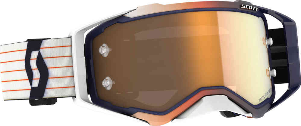Scott Prospect Amplifier occhiali motocross arancioni/bianchi