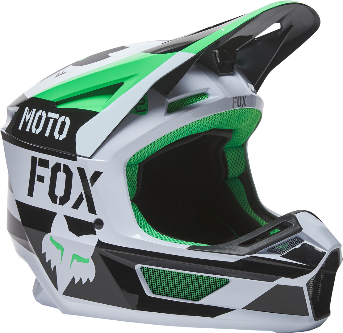 FOX V2 Nobyl Casco Motocross - mejores ▷