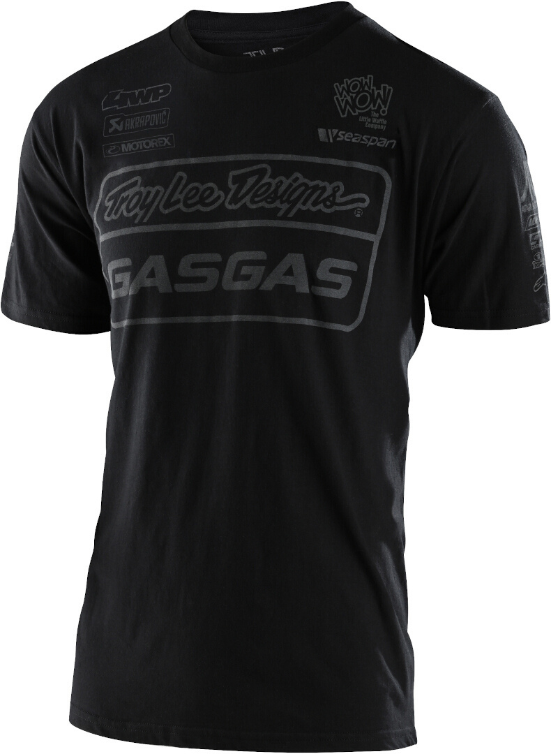 Troy Lee Designs GasGas Team T-Shirt, black, Size M, black, Size M