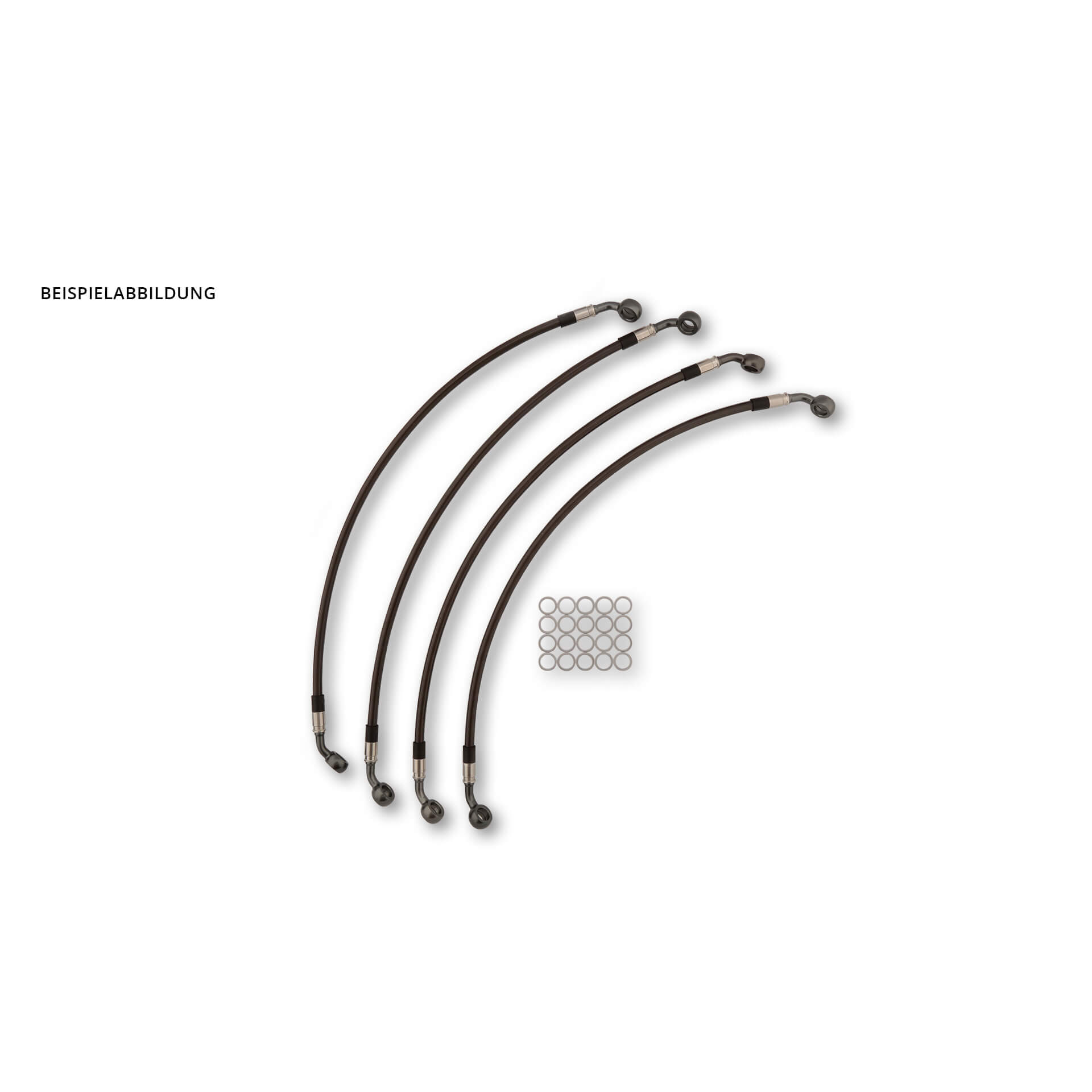 LSL Steel flettet bremselinje HONDA CBR 600 FA, 2011- (PC41)