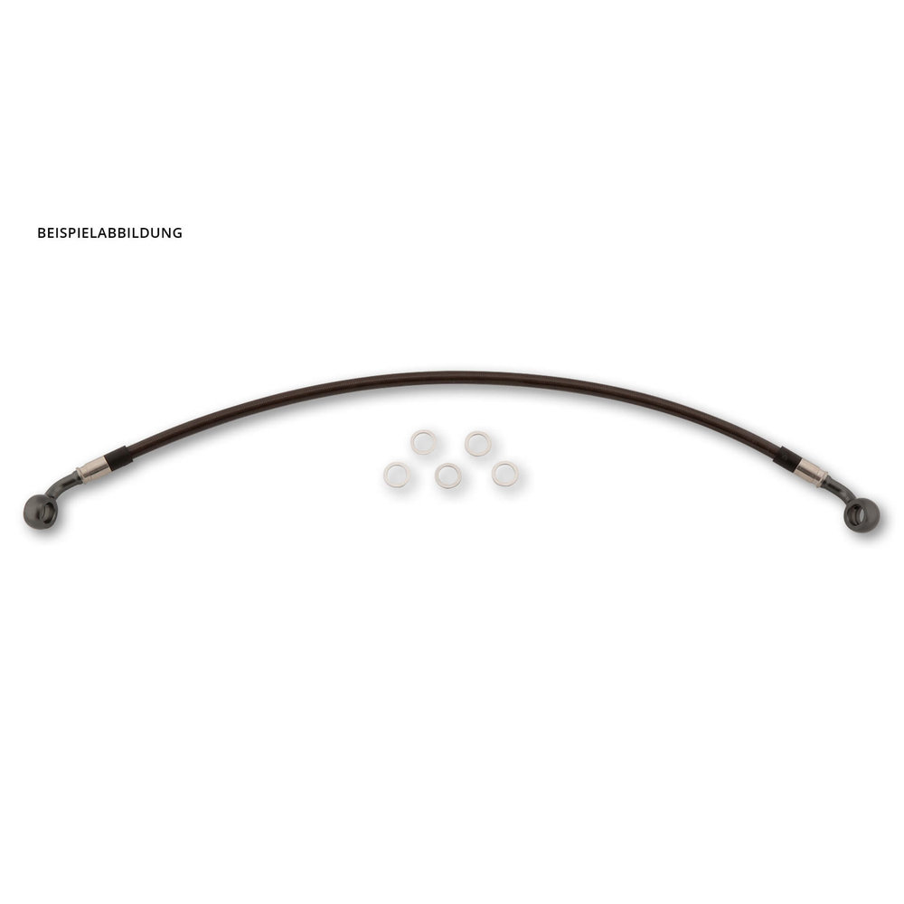 LSL Acero trenzado línea de freno HONDA SLR 650, 1996-1997 (RD09)
