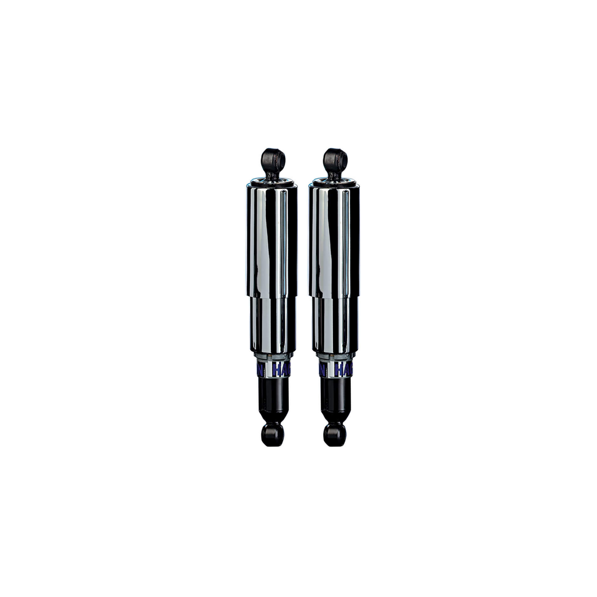 HAGON Classic 2 shocks HONDA CMX 450 REBEL 86-87, silver, silver