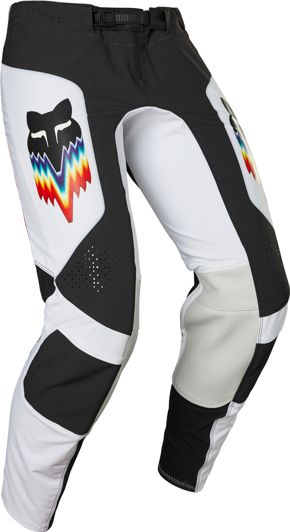 FOX Flexair Relm Motocross Pants, black-white, Size 34, black-white, Size 34