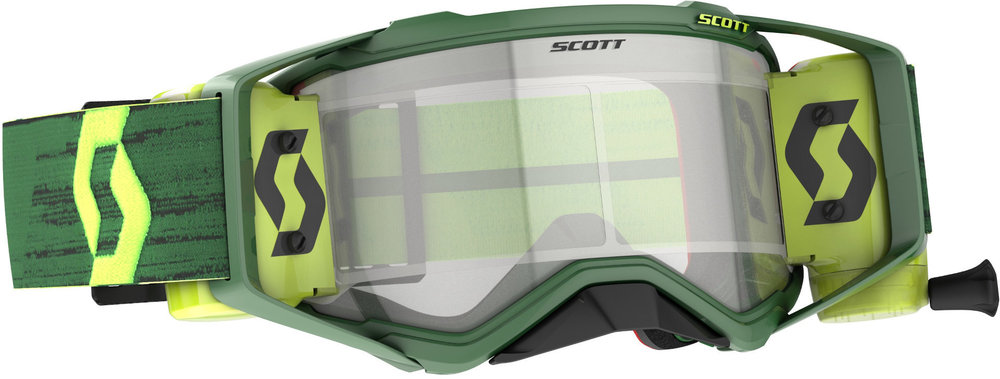 Scott Prospect WFS green/yellow Motokrosové brýle