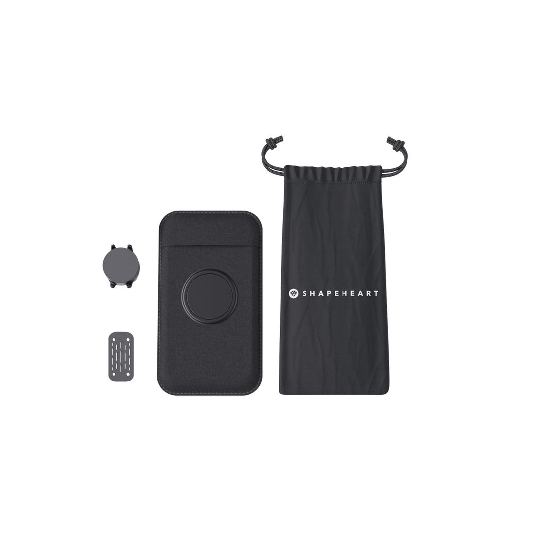 Shapeheart Scooter Bundle Magnetic Mirror Support de smartphone, noir, taille XL