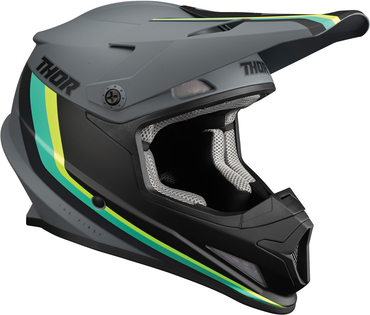 Thor Sector Runner MIPS Motocross Helmet, grey-green, Size XS, grey-green, Size XS