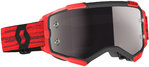 Scott Fury Chrome red/black Motocross Goggles