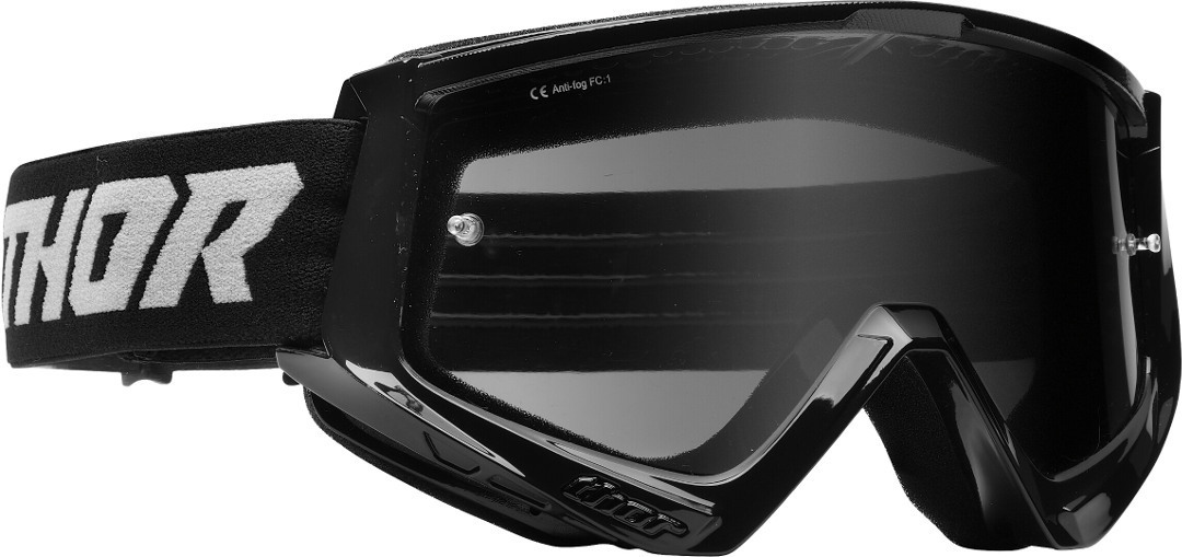 Thor Combat Sand Racer Motocross Goggles, black-grey for Men-image-826965565