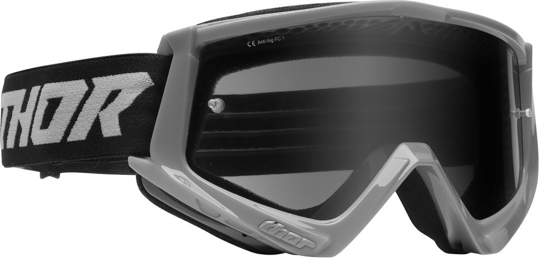 Thor Combat Sand Racer Motocross Goggles, grey for Men-image-826965751