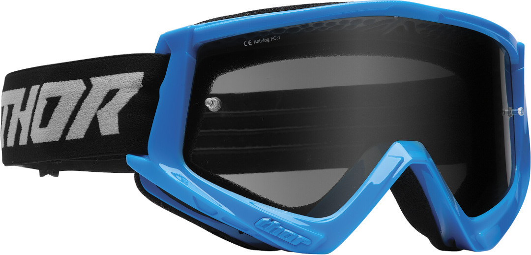 Thor Combat Sand Racer Motocross Goggles, blue for Men-image-826965567