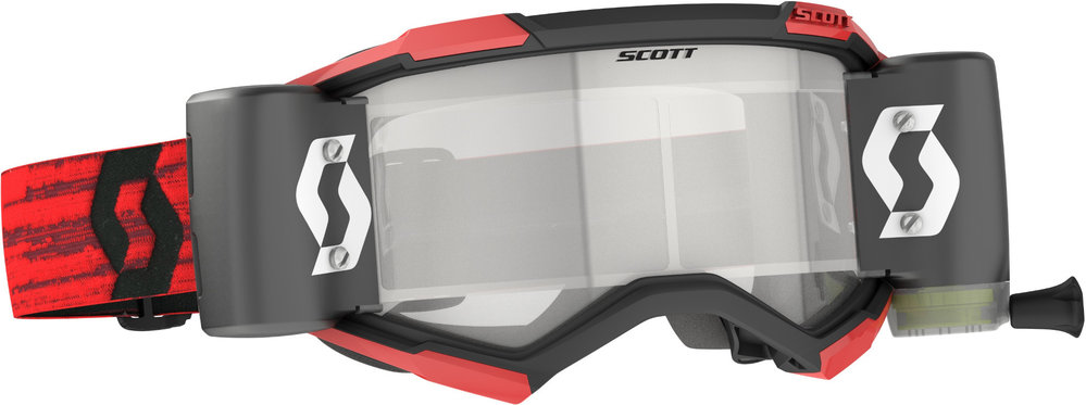 Scott Fury WFS red/black Очки для мотокросса