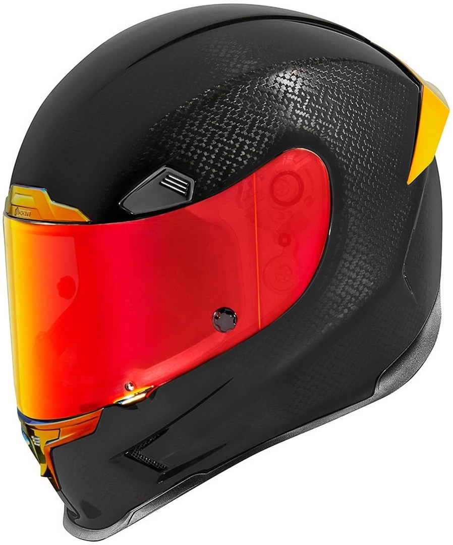 Icon Airframe Pro Carbon Red Helmet, black-red, Size XS, black-red, Size XS