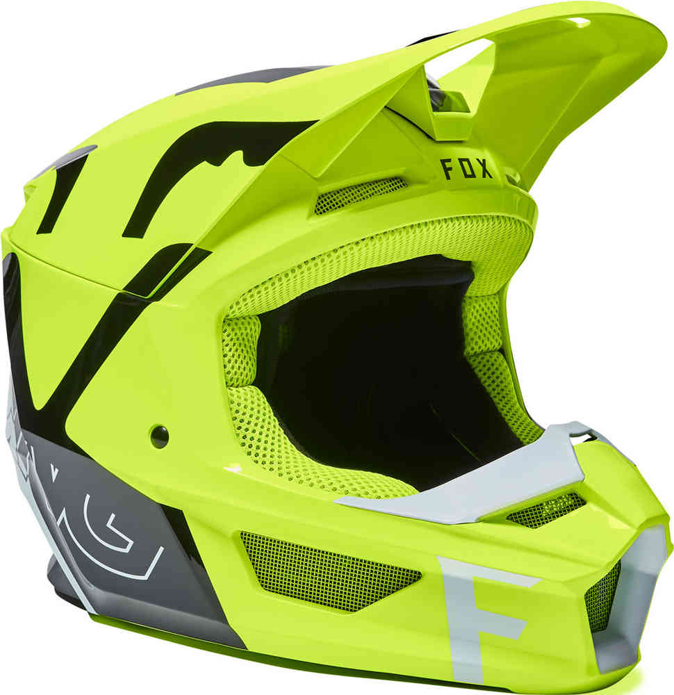 FOX V1 Skew Jeugd Motorcross Helm