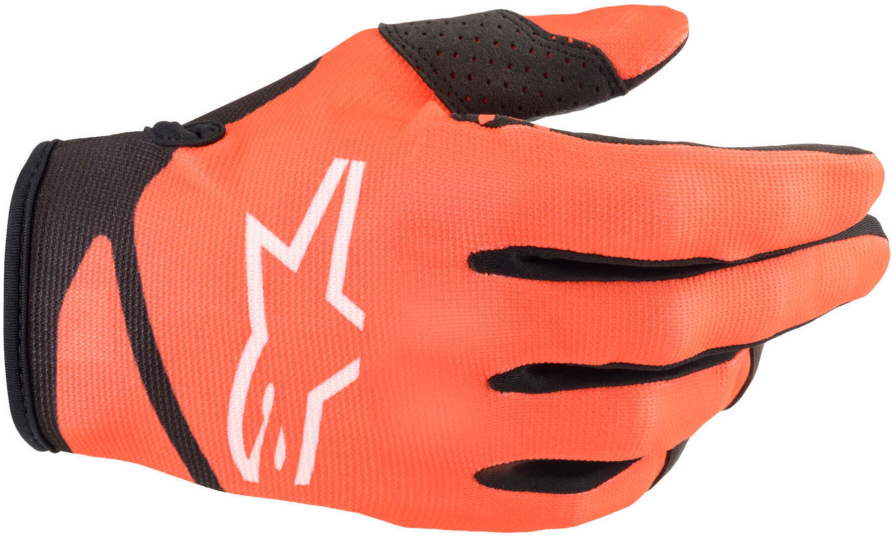 Alpinestars Radar Youth Motocross Gloves, black-orange, Size L, black-orange, Size L