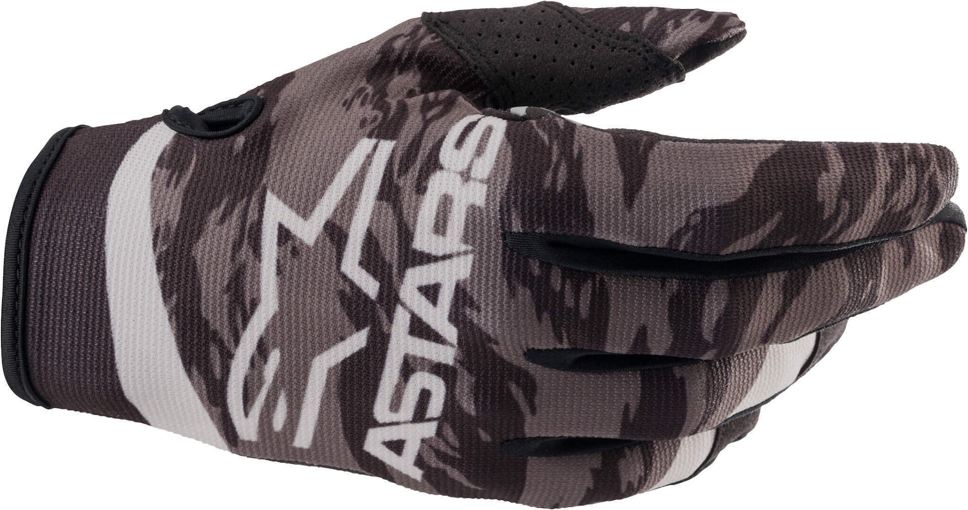 Alpinestars Men's Black Grey Radar 22 Motocross Gloves, Black-Grey, For Small