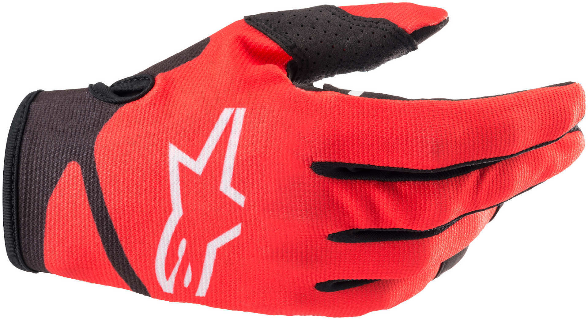 Alpinestars Radar 22 Motorcross handschoenen, zwart-rood, afmeting 2XL