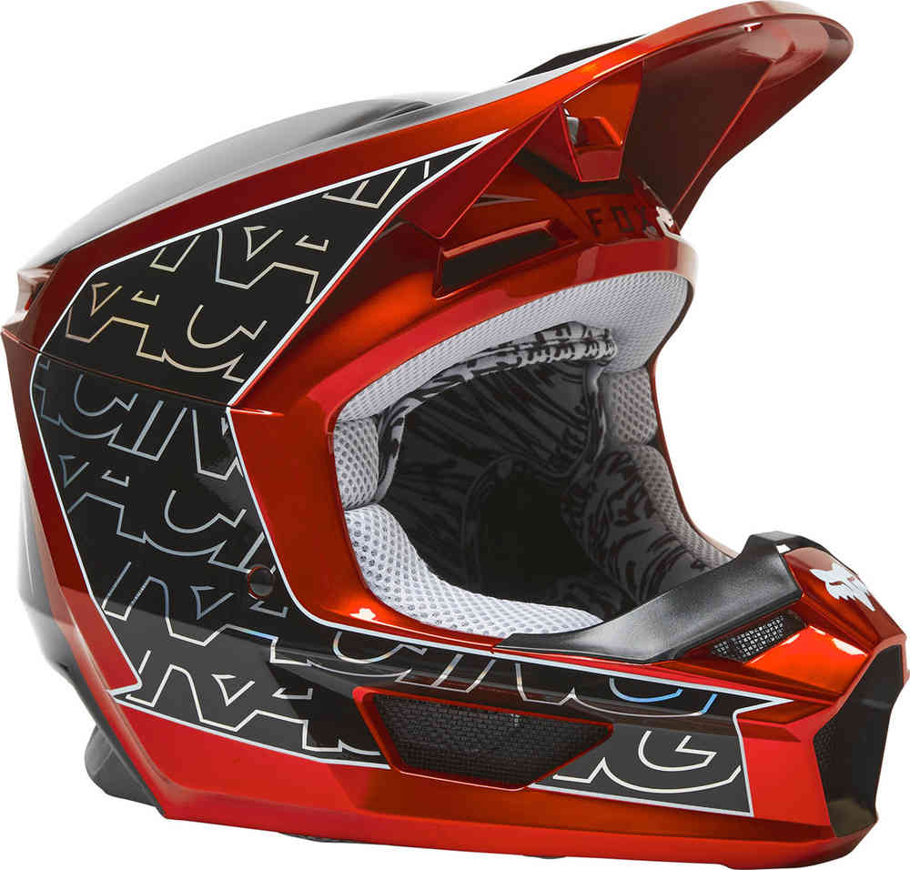 FOX V1 Peril Youth Motocross Helmet buy cheap FC Moto