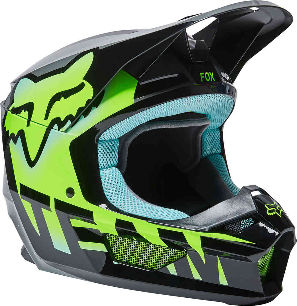FOX V1 Trice Jugend Motocross Helm