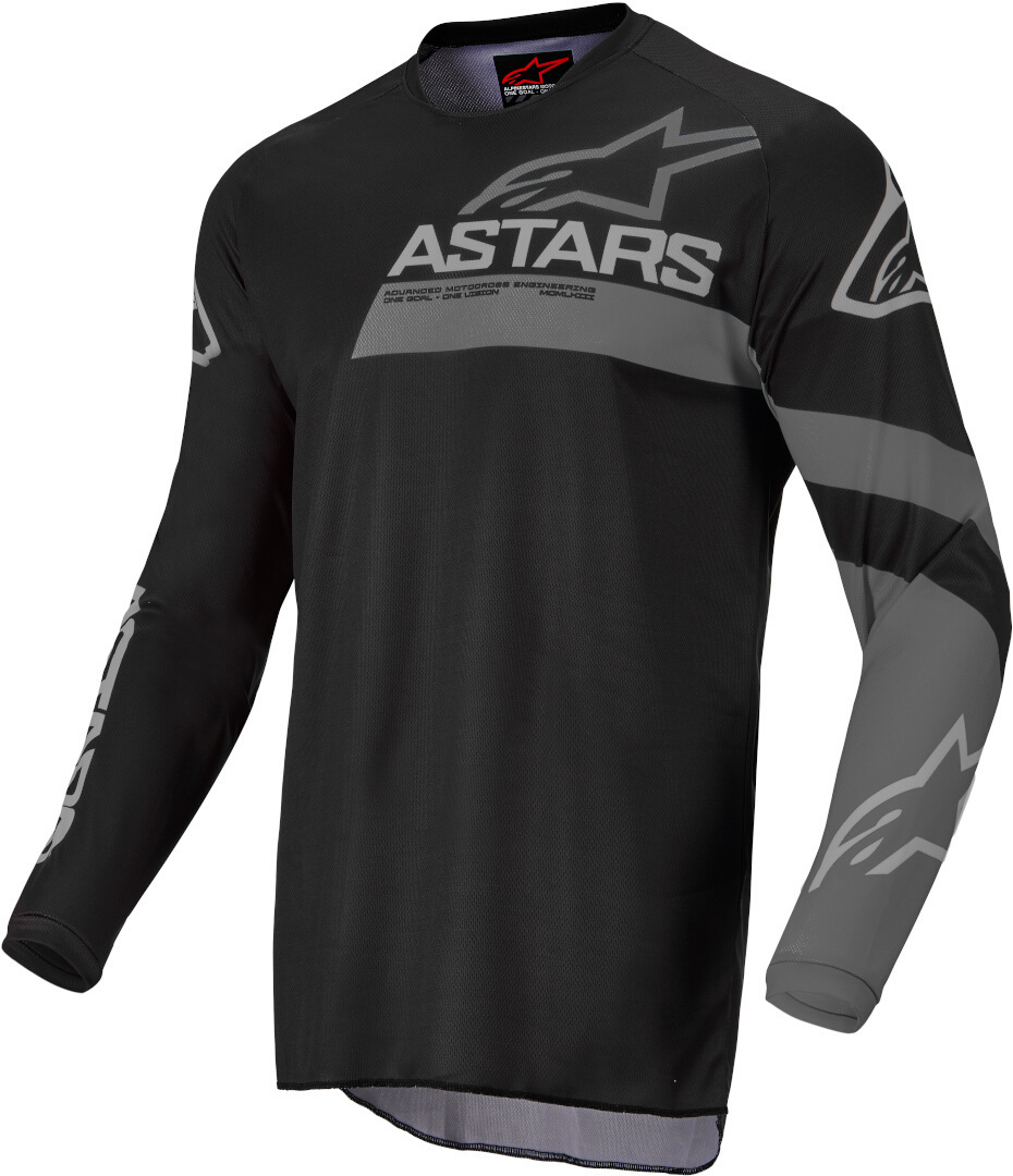 Alpinestars Racer Graphite Maillot de motocross pour les jeunes