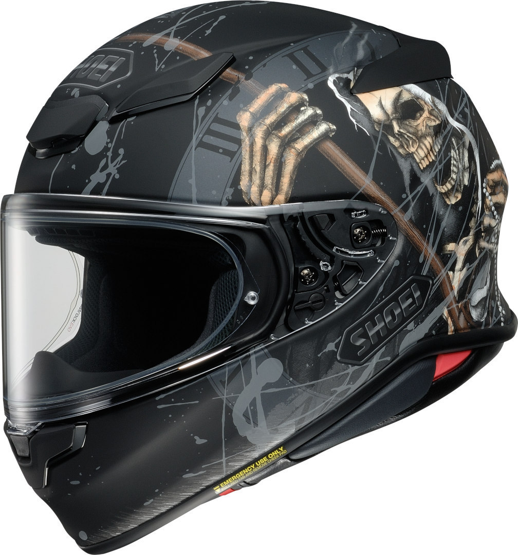 Image of Shoei NXR 2 Faust Casco, nero-grigio, dimensione XS