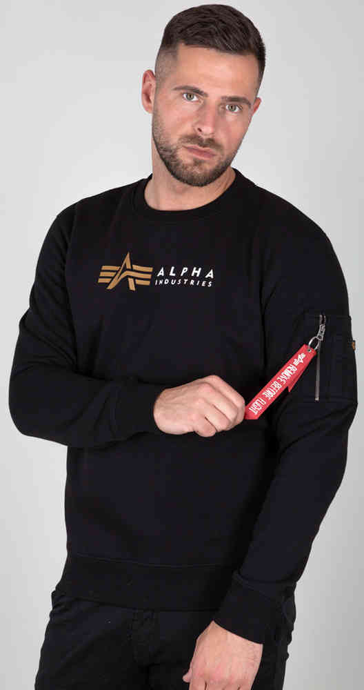 Alpha Industries Label Sweter