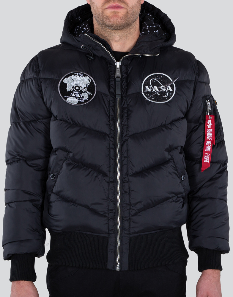Alpha Industries Hooded Puffer Voyager FD Giacca