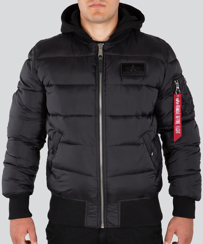 Hooded puffer alpha industries store