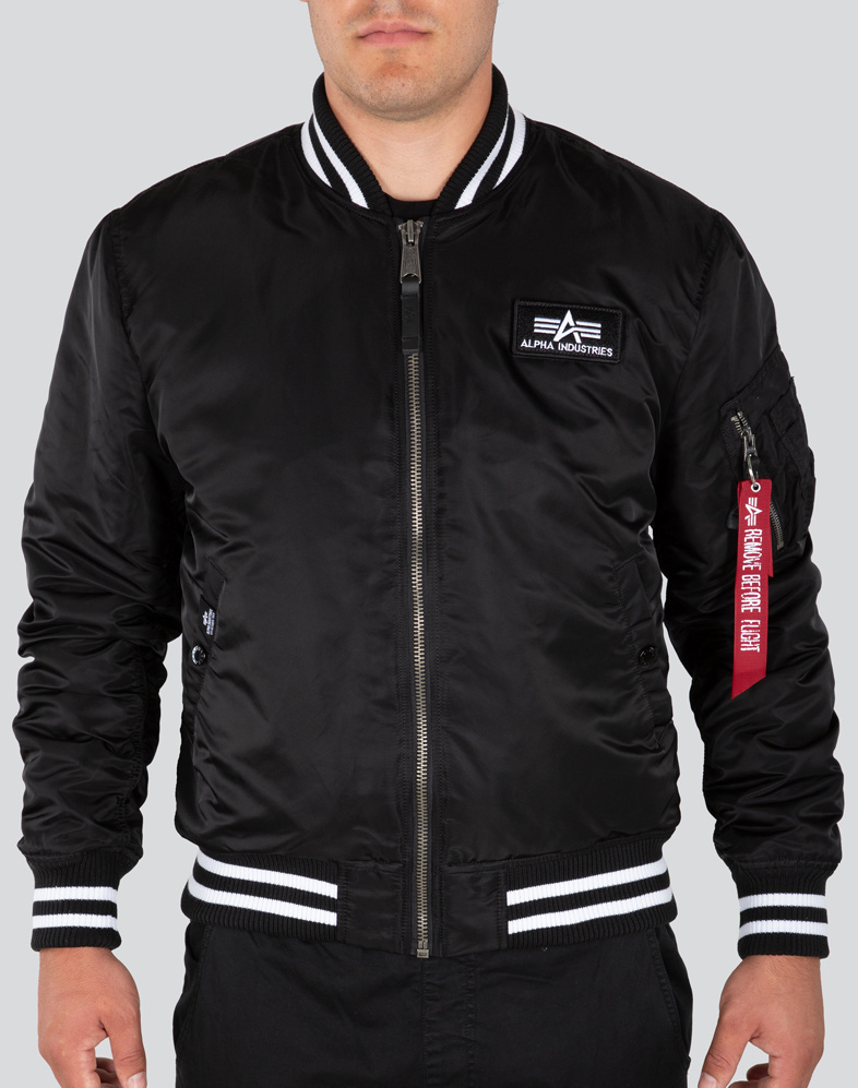Image of Alpha Industries Alpha College FN Giacca, nero, dimensione M