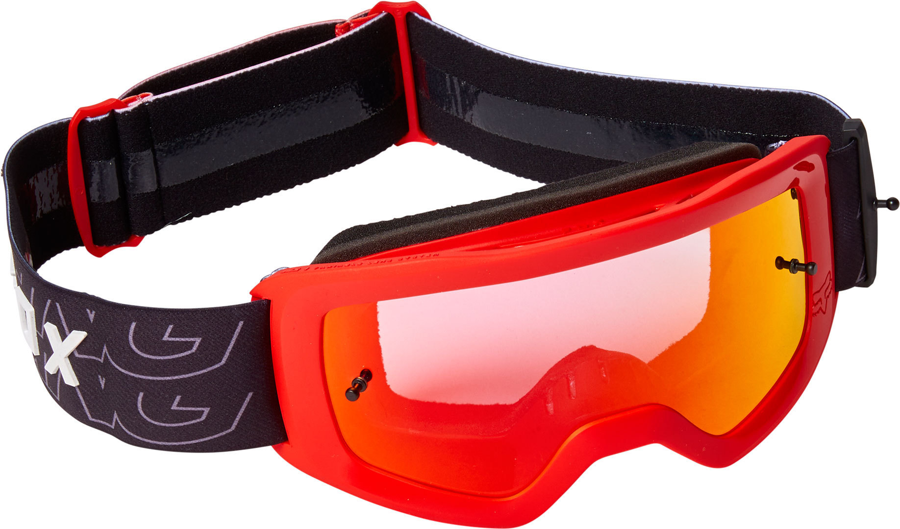 FOX Main Peril Spark Jugend Motocross Brille, rot, rot
