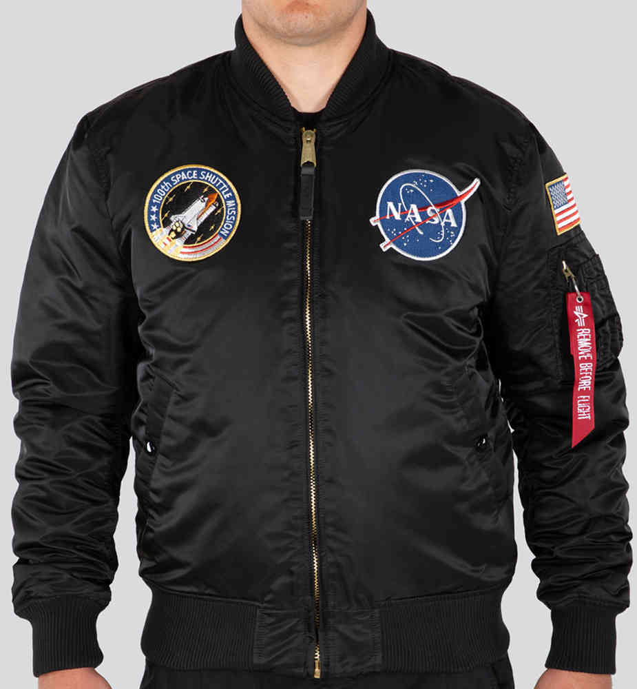 Een trouwe Editie liberaal Alpha Industries MA-1 VF NASA LP Jasje - beste prijzen ▷ FC-Moto