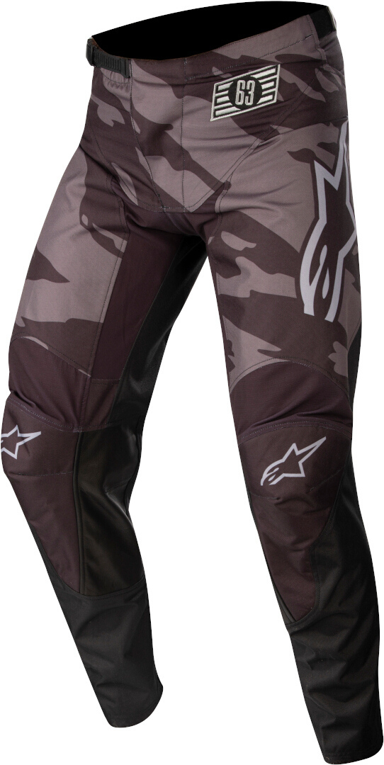 Alpinestars Racer Tactical Motorcross broek, zwart-grijs, afmeting 36