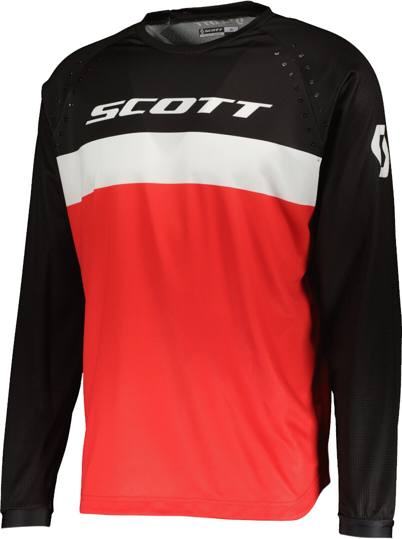 Scott 350 Evo Swap Motocross Jersey, black-red, Size XL, black-red, Size XL