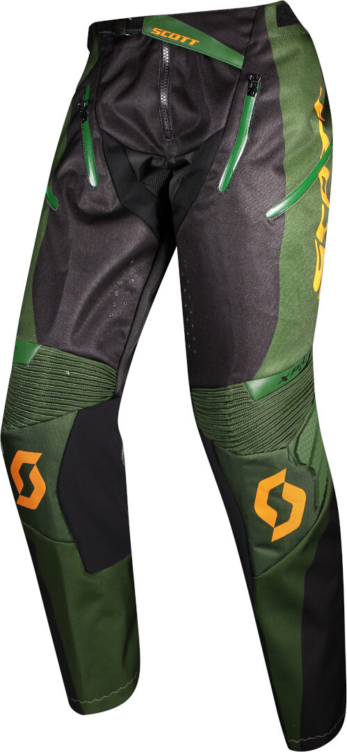 Scott X-Plore Motocross Pants, black-green, Size 28, black-green, Size 28