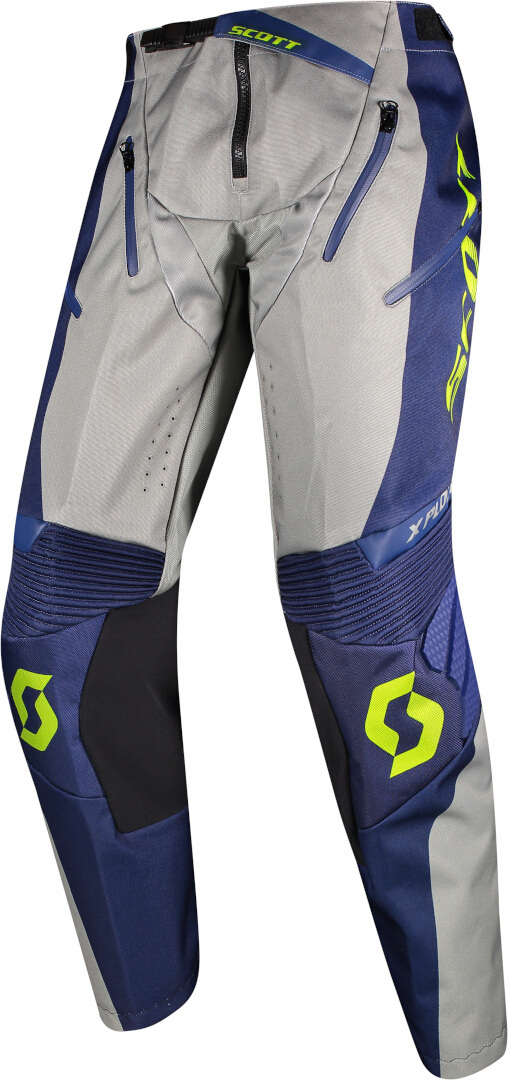 Scott X-Plore Motorcross broek, grijs-blauw, afmeting 30