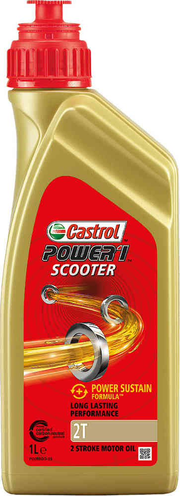 Castrol Power1 Scooter 2T Óleo de Motor 1 Litro