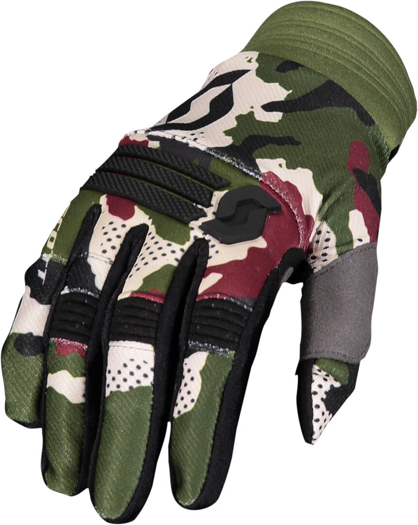 Scott X-Plore Motocross Gloves, green-multicolored, Size XL, green-multicolored, Size XL