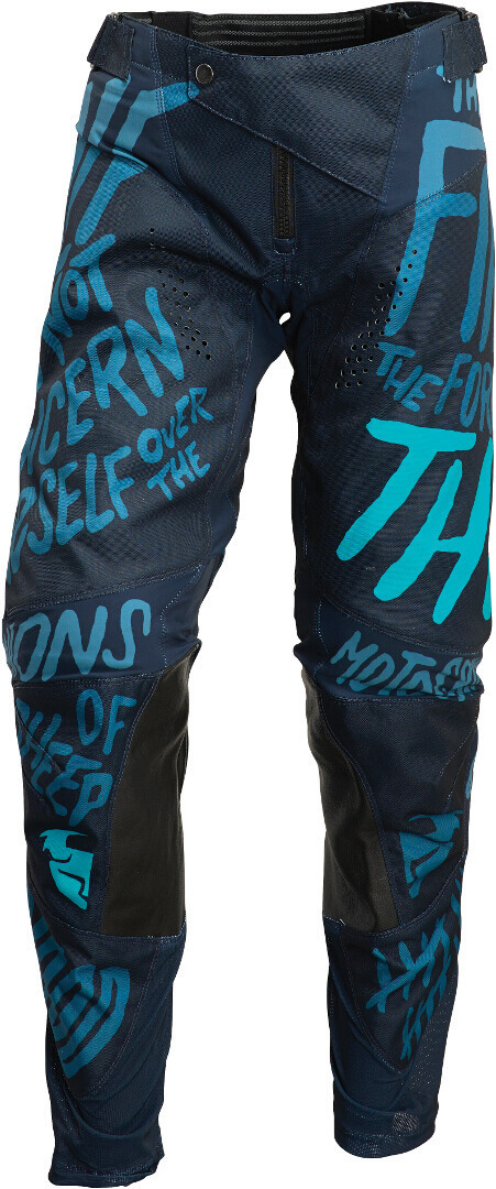 Thor Pulse Counting Sheep Ladies Motocross Pants, blue, Size 30 for Women, blue, Size 30 for Women