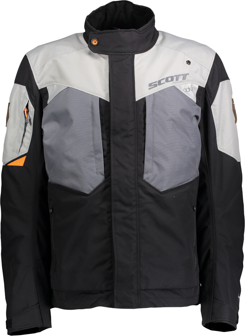 Scott ADV Terrain Dryo Motorcycle Textile Jacket, black-grey, Size S, black-grey, Size S