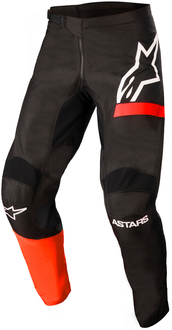 Alpinestars Racer Chaser Jugend Motocross Hose, schwarz-rot, Größe 28, schwarz-rot, Größe 28