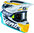Leatt Moto 7.5 V22 Motocross Helm mit Brille