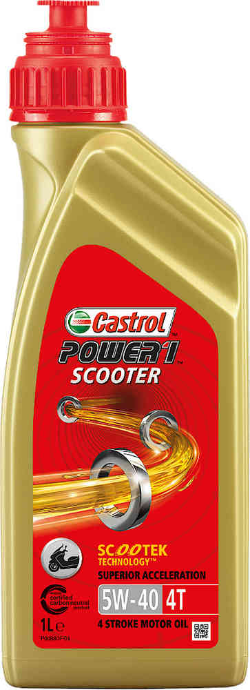 Castrol Power1 Scooter 4T 5W-40 Motorolie 1 Liter