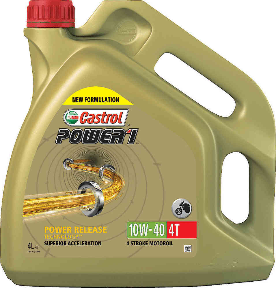 Castrol Power 1 4T 10W-40 Motor Oil 4 Liters