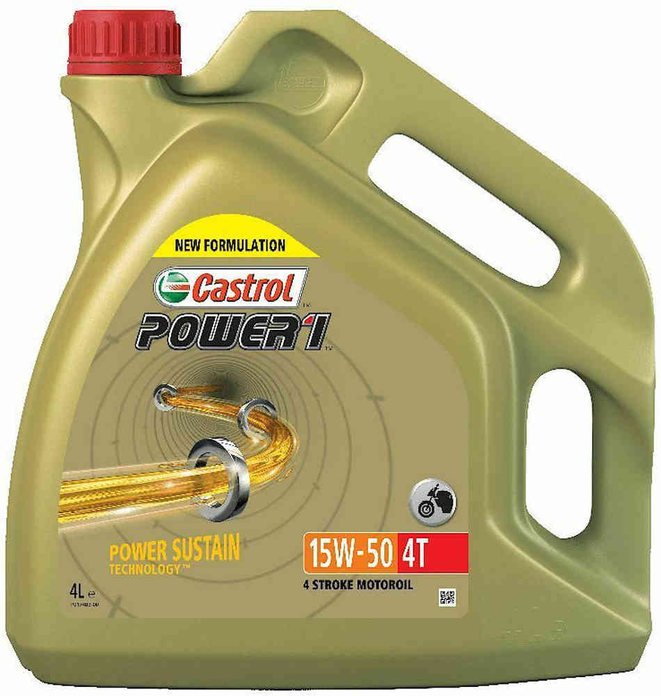 Castrol Power 1 4T 15W-50 モーターオイル4リットル