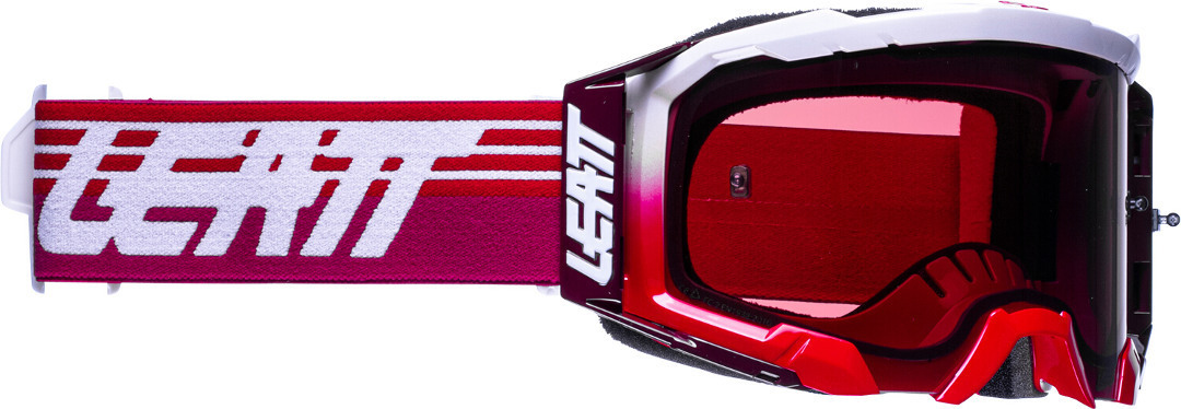 Leatt Velocity 5.5 Fade Motocross Goggles, red, red, Size One Size