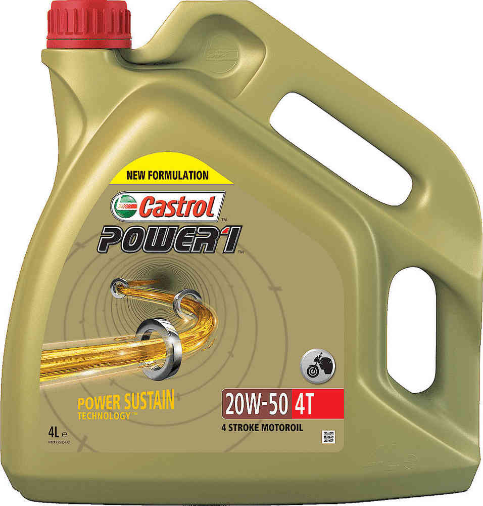 Castrol Power 1 4T 20W-50 Huile moteur 4 Litres