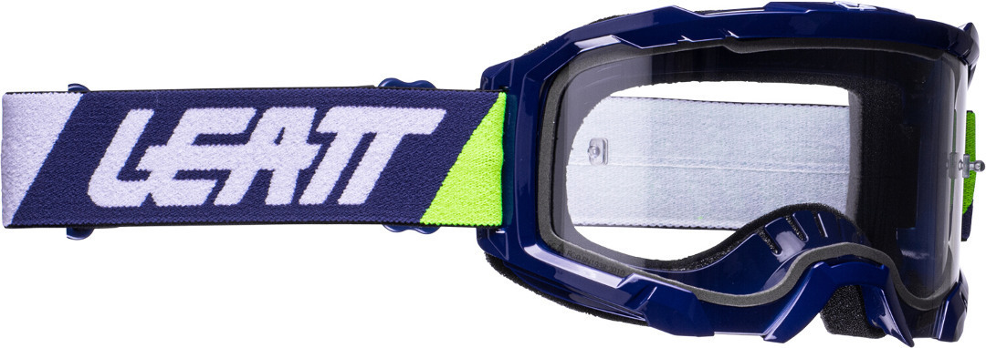 Leatt Velocity 4.5 Bold Motocross Goggles, blue, blue, Size One Size