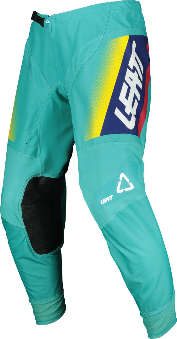 Leatt Moto 4.5 Color Motocross Pants, turquoise, Size S, turquoise, Size S