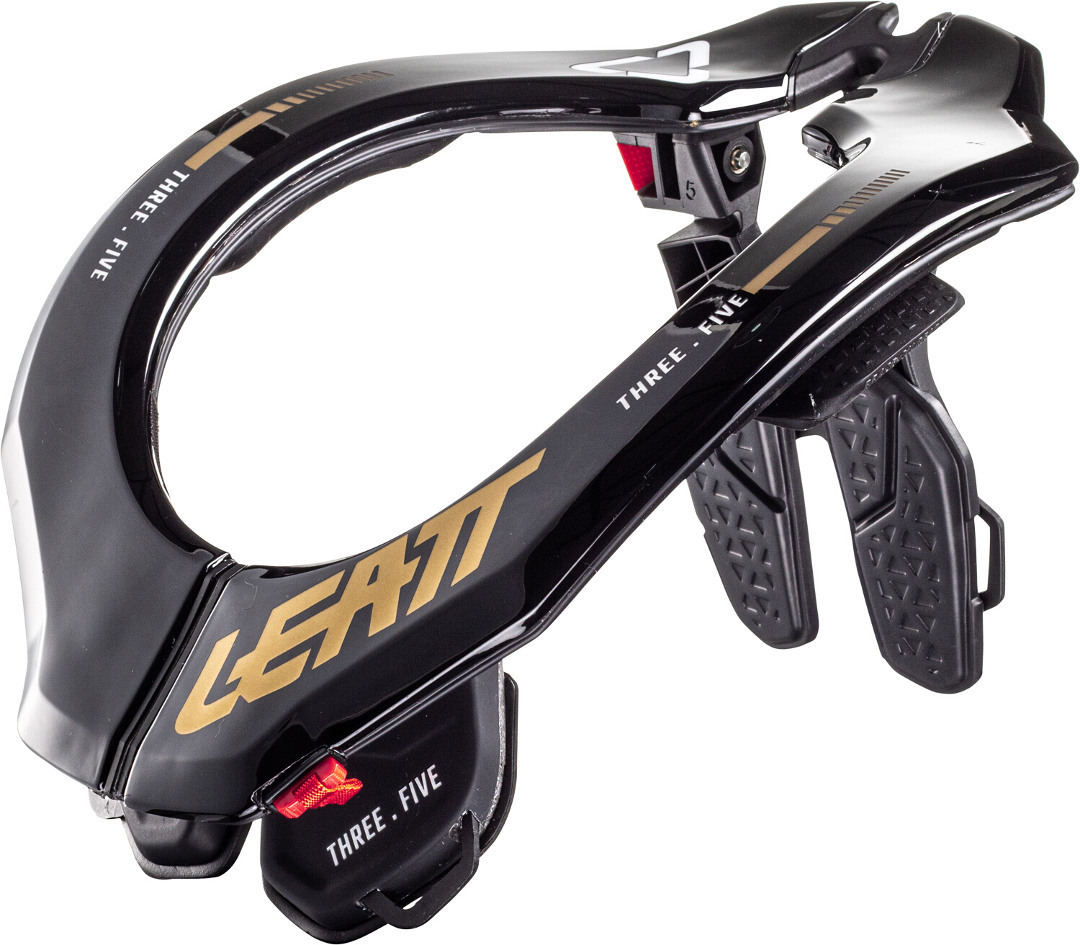 Leatt 3.5 Split Neck Brace, black, Size S M, black, Size S M